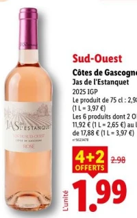 Jas de l'Estanquet Côtes de Gascogne