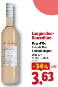 Bleu de Mer Bernard Magrez Pays d'Oc