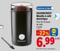 SILVERCREST Moulin à café électrique