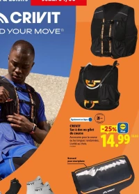 CRIVIT Sac à dos ou gilet de course