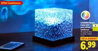 LIVARNO home Cube LED avec effets lumineux