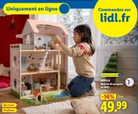 LUPILU Maison de poupées en bois