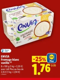 ENVIA Fromage blanc vanille