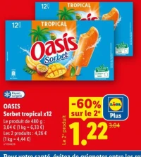 OASIS Sorbet tropical x12