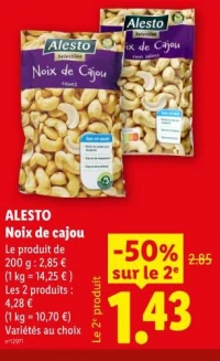 ALESTO Noix de cajou