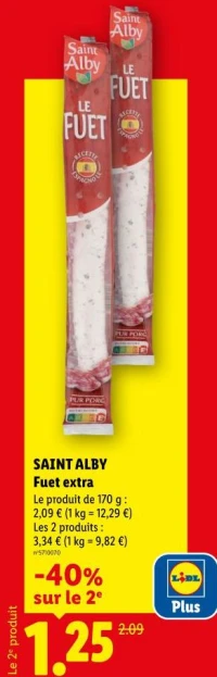 SAINT ALBY Fuet extra