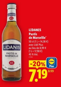 Lidanis Pastis de Marseille