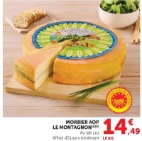 MORBIER AOP LE MONTAGNON