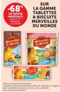 Merveilles du Monde - Tablettes & Biscuits