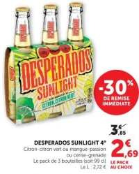 DESPERADOS SUNLIGHT 4°