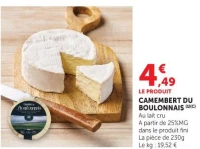 Camembert du Boulonnais