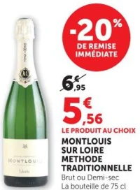 Montlouis sur Loire Méthode Traditionnelle