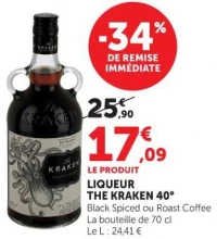 LIQUEUR THE KRAKEN 40°
