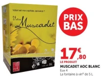 MUSCADET AOC BLANC Eux 4