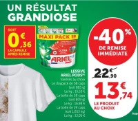 LESSIVE ARIEL PODS(A)