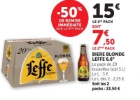 Biere Blonde Leffe
