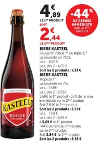 Biere Kasteel Rouge