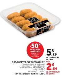 CROQUETTES EAT THE WORLD CASA MAS