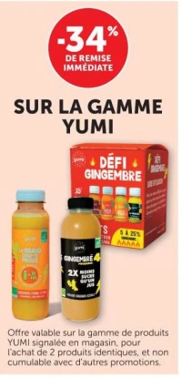 Sur la gamme Yumi
