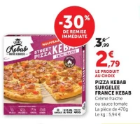 Pizza Kebab Surgelée France Kebab