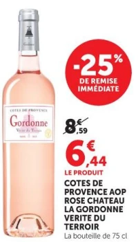 Chateau La Gordonne Vérité du Terroir Côtes de Provence AOP Rosé