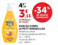 SOIN DU CORPS LE PETIT MARSEILLAIS