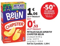 Petales Sales Aperitif Chipster Belin