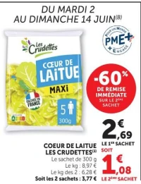 Coeur de Laitue Les Crudettes