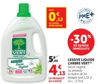 Lessive liquide L'Arbre Vert