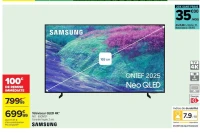 Téléviseur QLED 4K SAMSUNG 65QN1EF Neo QLED