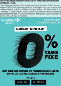 Carrefour Banque et Assurance - info