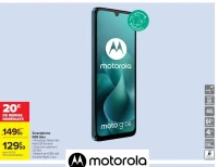 Motorola Smartphone G06 bleu