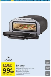 HOME Four à pizza