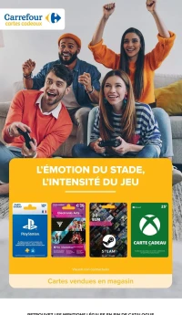 Carrefour cartes cadeux - info