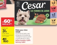 Pâtée pour chien CESAR