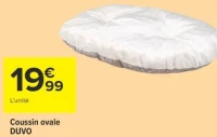 Coussin ovale DUVO