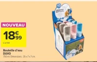 Bouteille d'eau DUVO