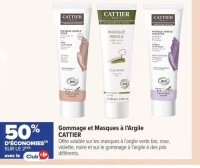 Gommage et Masques à l'Argile CATTIER
