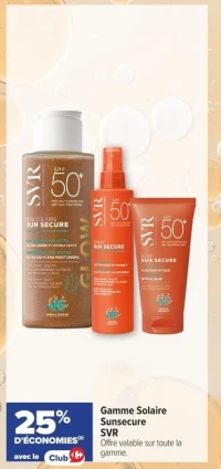 Gamme Solaire Sunsecure SVR