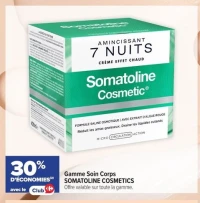 Gamme Soin Corps SOMATOLINE COSMETICS