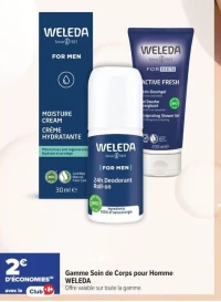 Gamme Soin de Corps pour Homme WELEDA