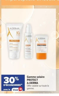 Gamme solaire PROTECT A-DERMA