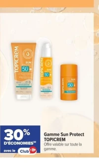Gamme Sun Protect TOPICREM