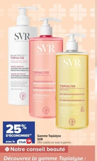 SVR Gamme Topialyse