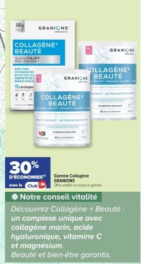 Gamme Collagène GRANIONS