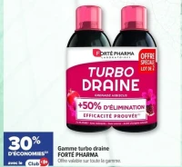 Gamme turbo draine FORTÉ PHARMA
