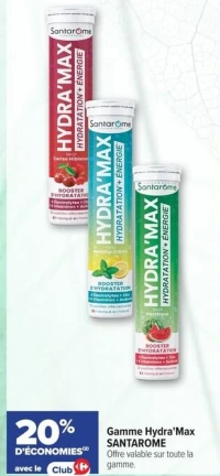 Gamme Hydra'Max SANTAROME