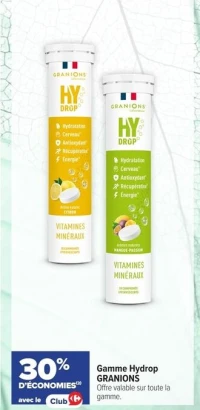 Gamme Hydrop GRANIONS
