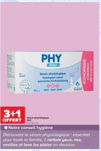 Sérum physiologique PHY