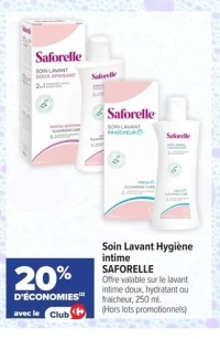Soin Lavant Hygiène intime SAFORELLE